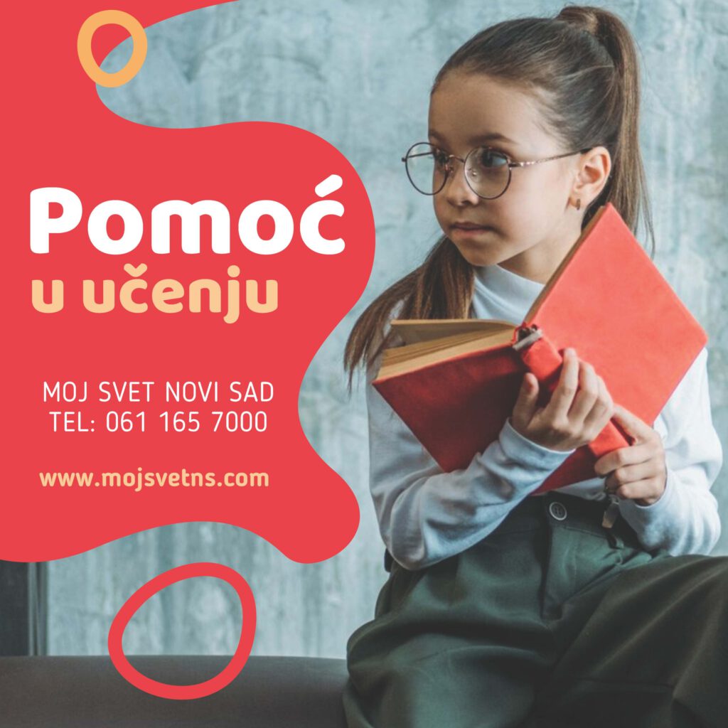 Pomoc u ucenju Novi Sad devojcica sa knjigom